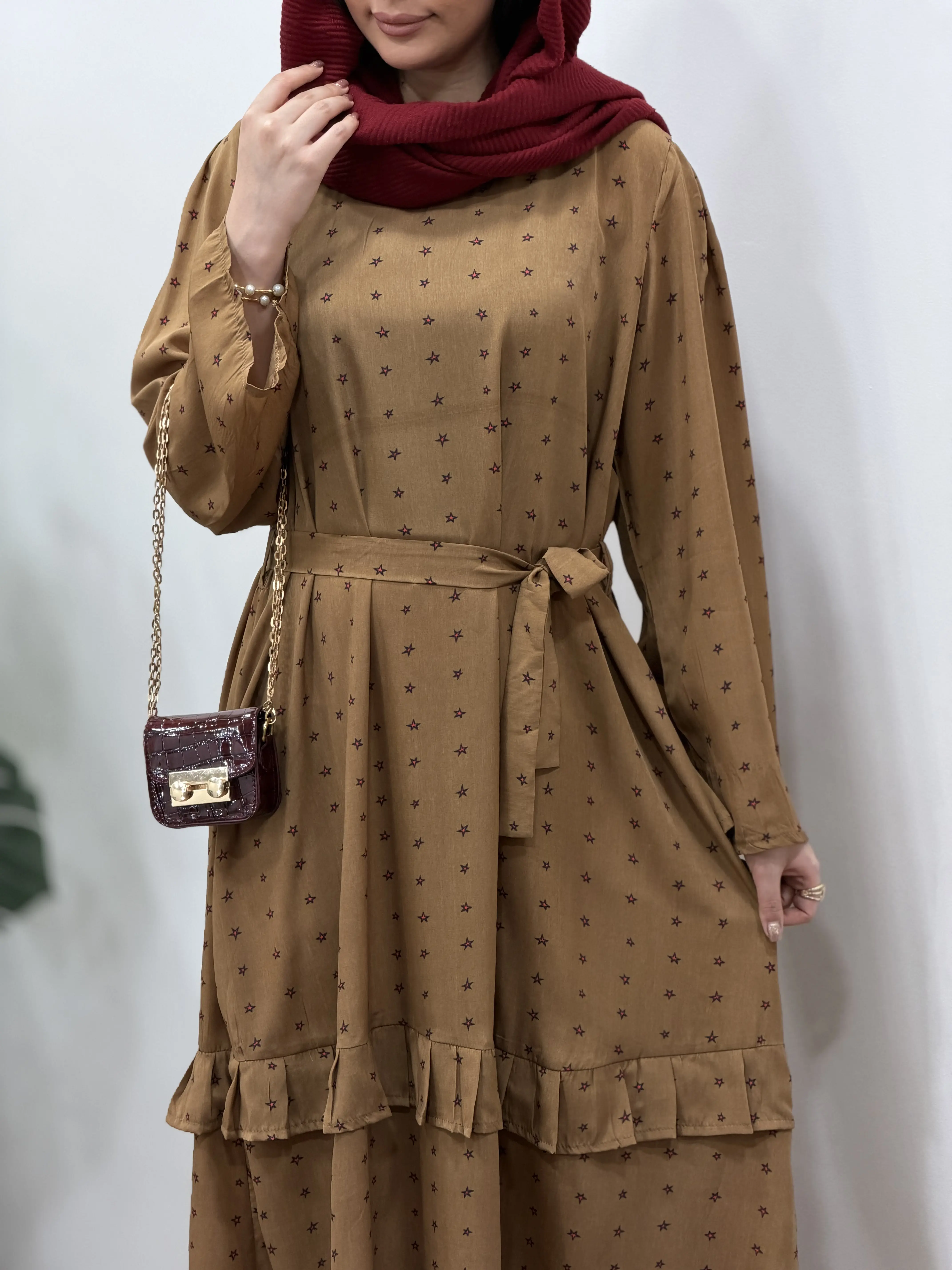 پیراهن مانتویی شکوفه (ایراد دار)